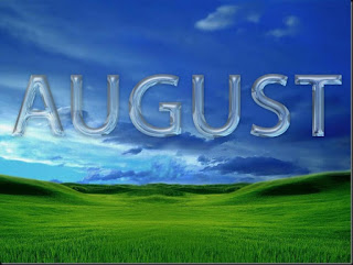 August is like Sunday…