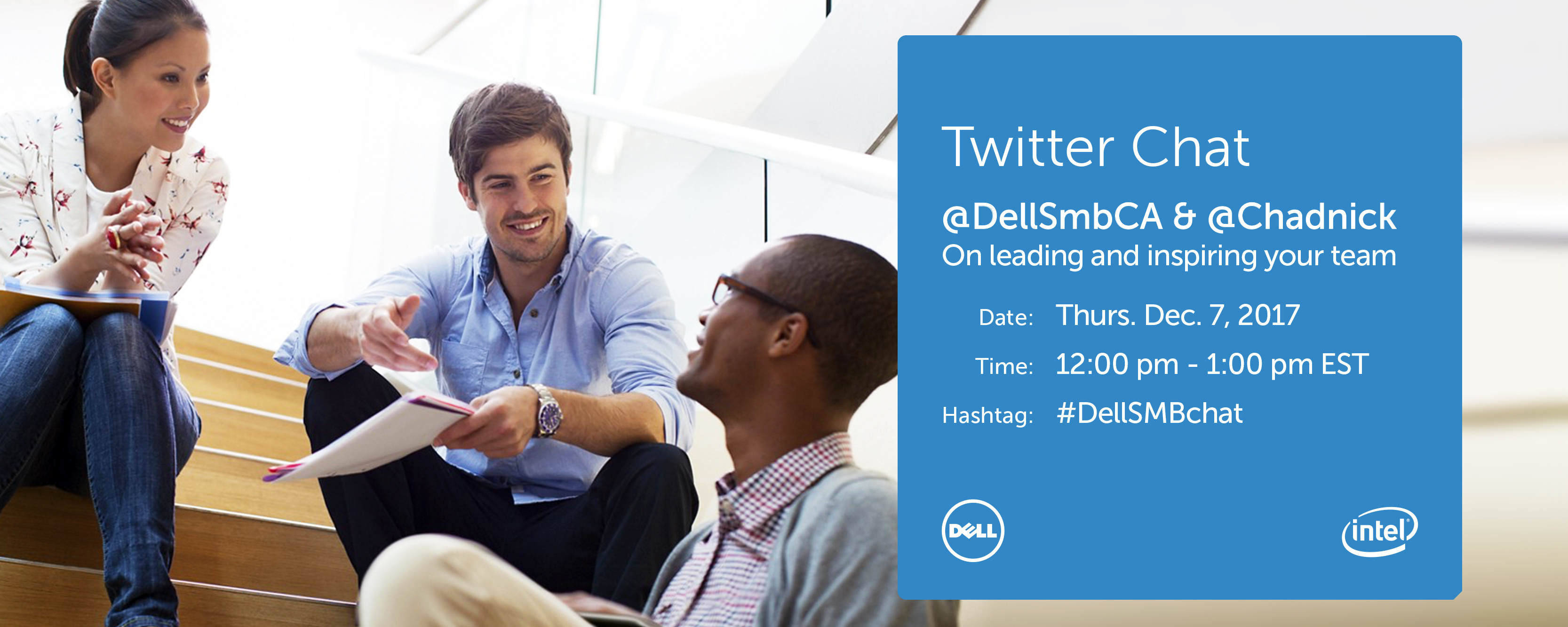 Join Me and Dell SMB Canada: Inspired Leadership in SMB / Twitter Event (Dec 7)