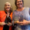 Anne Marie and Eileen Chadnick accepting award